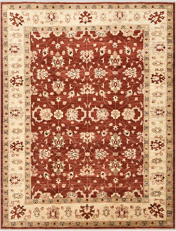 Шерстяной Пакистанский ковер Ziegler №4744 231x168cm