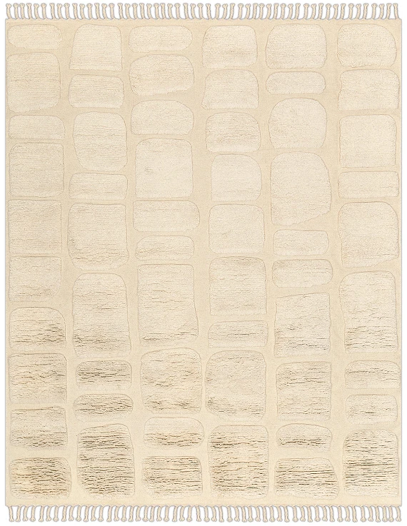 Шерстяной Индийский ковер Tazart №4756 309x249cm