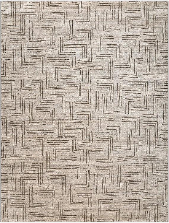 Индийский Soho ковер №4765 406x305cm из шелка и шерсти