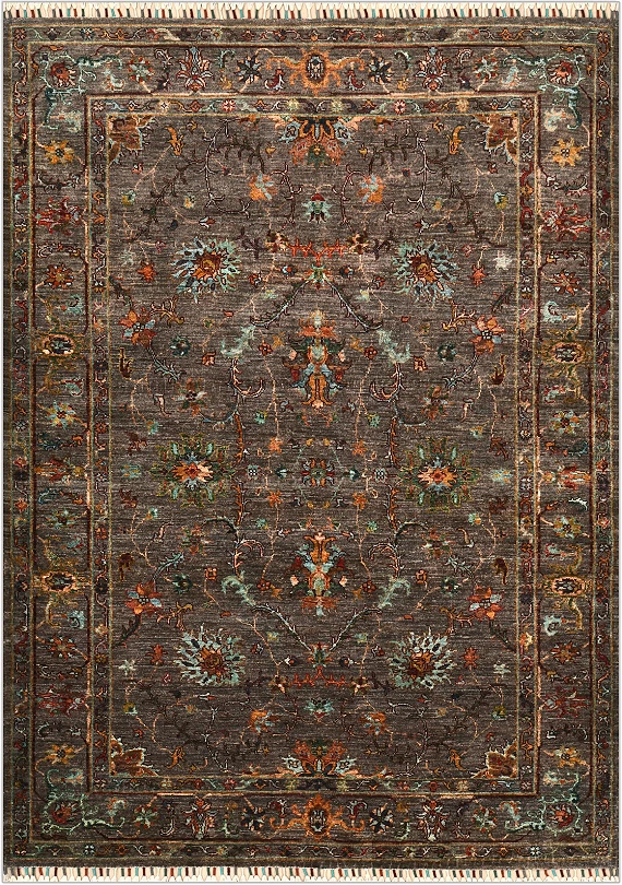 Шерстяной Пакистанский ковер Ziegler №4801 215x157cm