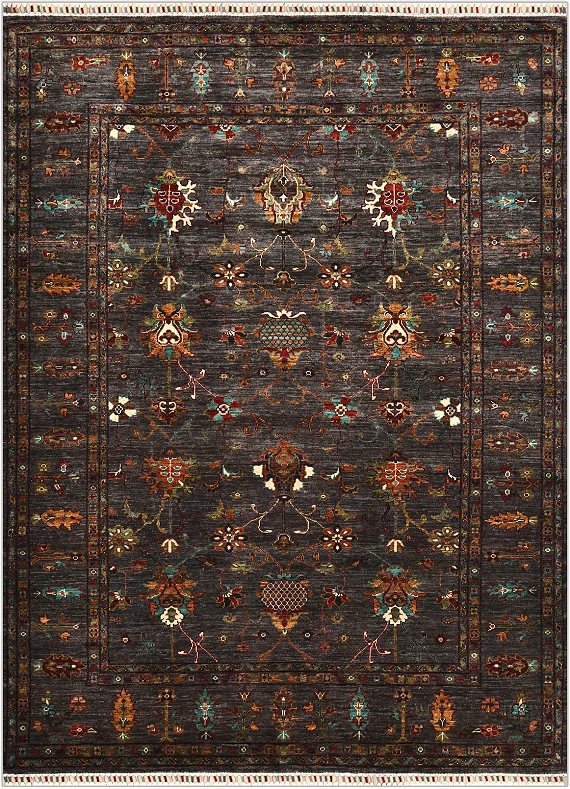 Шерстяной Пакистанский ковер Ziegler №4851 240x180cm