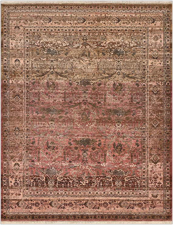 Современный Индийский ковер Artefact №4909 305x241cm из шерсти в стиле неоклассика