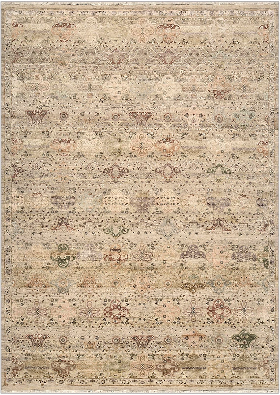 Современный Индийский ковер Artefact №4913 428x307cm из шерсти и шелка в стиле неоклассика