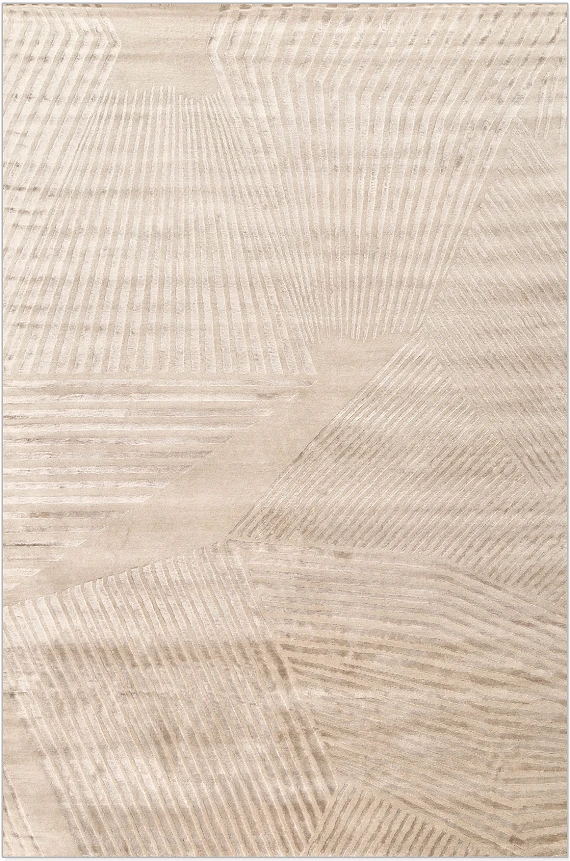 Индийский Trellis ковер №4924 303x201cm из шелка и шерсти