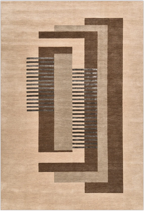 Индийский Odda ковер №5004 300x206cm из шелка и шерсти