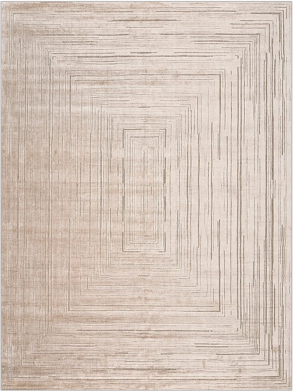 Индийский Merida ковер №5039 395x298cm из шелка и шерсти