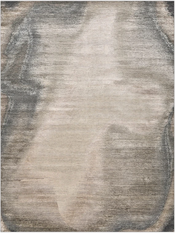 Индийский Element ковер №5054 375x279cm из шелка и шерсти