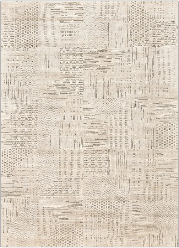 Индийский Merida ковер №4970 241x175cm из шелка и шерсти