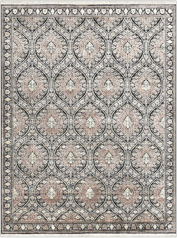 Индийский Artefact ковер №5175 365x276cm из шелка и шерсти