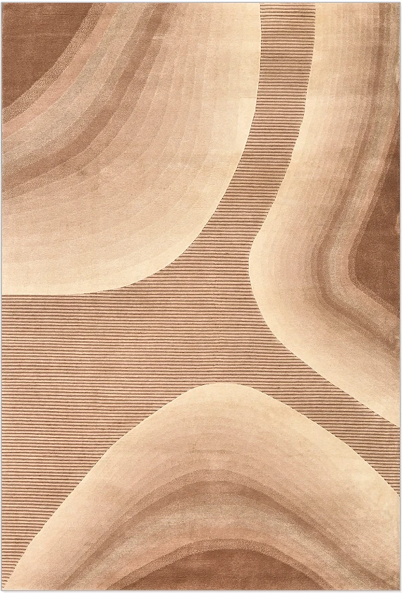 Шерстяной Индийский ковер Dunes №5180 270x184cm