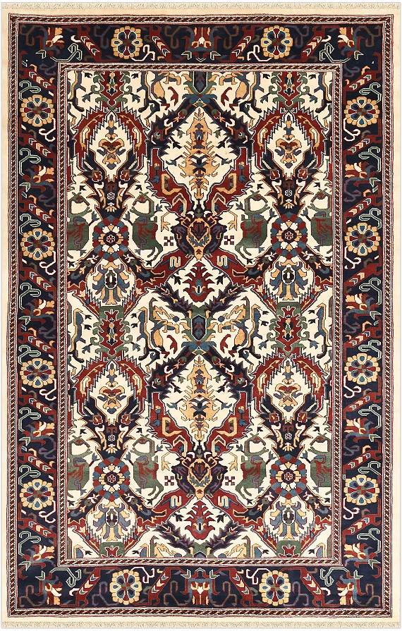 Шерстяной Пакистанский ковер Dragon №5264 249x162cm