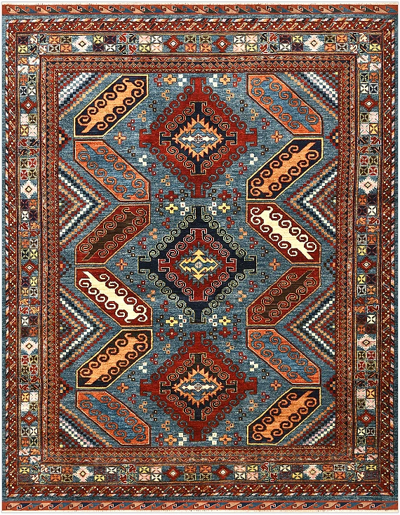 Шерстяной Пакистанский ковер Baluchi №5297 263x208cm