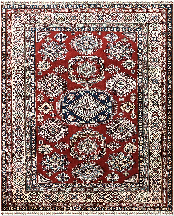 Шерстяной Пакистанский ковер Shirvan №5312 227x185cm