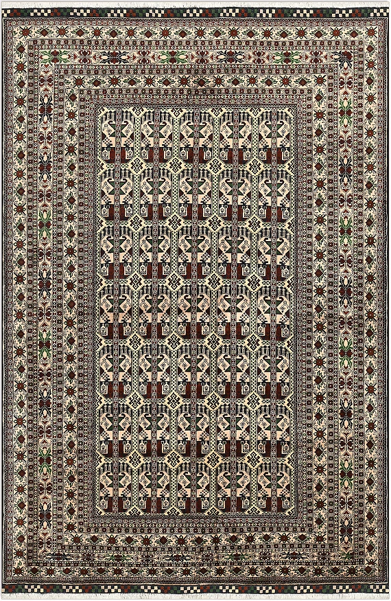 Шерстяной Пакистанский ковер Beleji №5316 293x199cm