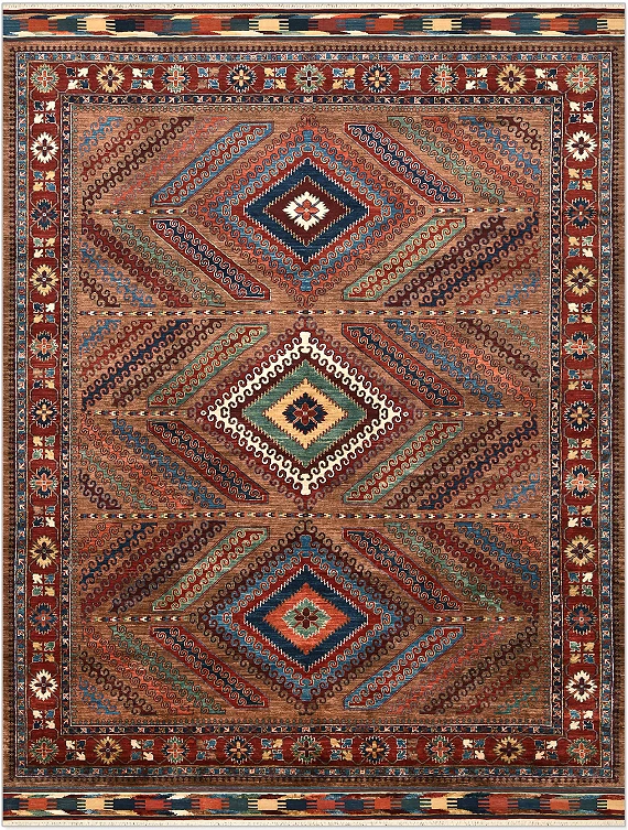 Шерстяной Пакистанский ковер Baluchi №5343 325x253cm