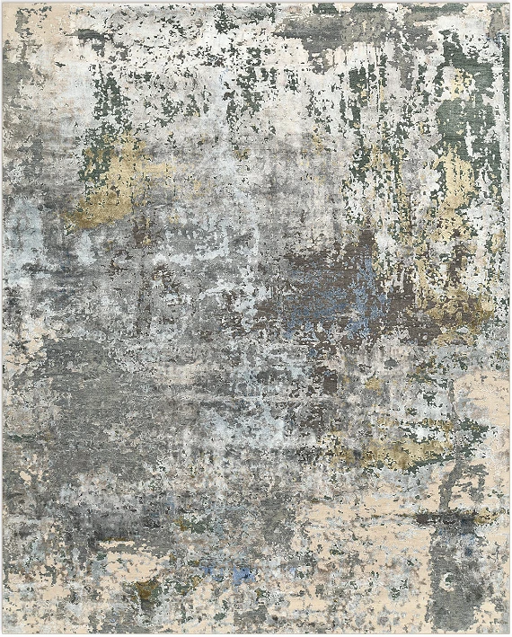 Индийский Aldo ковер №5372 301x242cm из шелка и шерсти