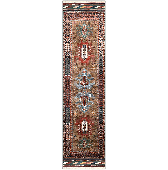 Шерстяной Пакистанский ковер Baluchi №5309 311x83cm