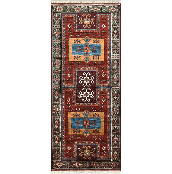 Шерстяной Пакистанский ковер Baluchi №5308 268x109cm