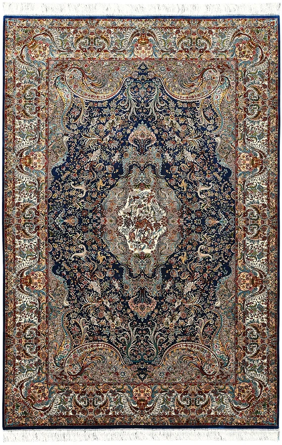 Шелковый Иранский ковер Tehran №5426 300x200cm