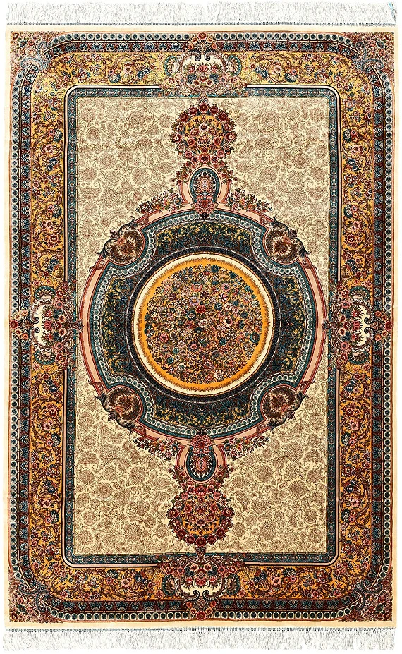 Шелковый Иранский ковер Tehran №5430 225x150cm