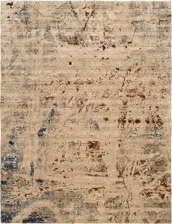 Индийский Aldo ковер №3328 367x277cm из шелка и шерсти