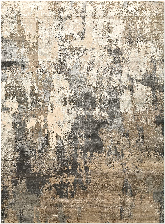 Индийский Aldo ковер №5447 369x273cm из шелка и шерсти