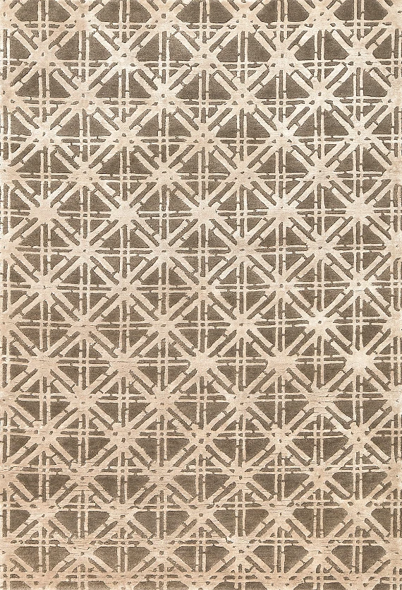 Индийский Berber ковер №5456 187x131cm из шелка и шерсти