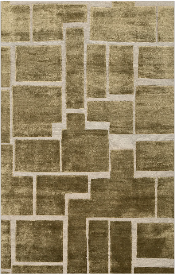 Индийский Korto ковер №5463 284x184cm из шелка и шерсти