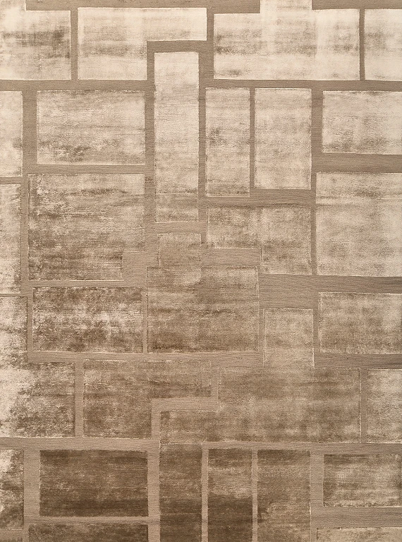 Индийский Korto ковер №5475 370x277cm из шелка и шерсти