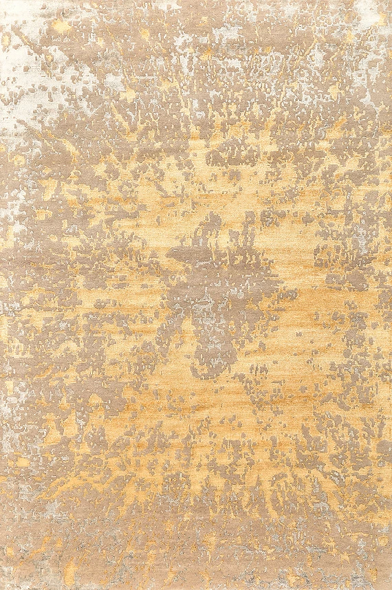 Индийский Solar ковер №5483 274x181cm из шелка и шерсти