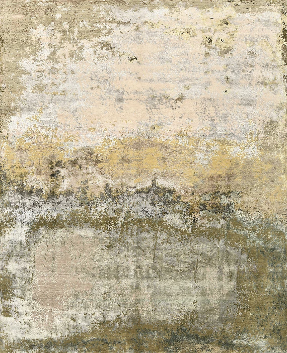 Индийский Aldo ковер №5491 302x247cm из шелка и шерсти