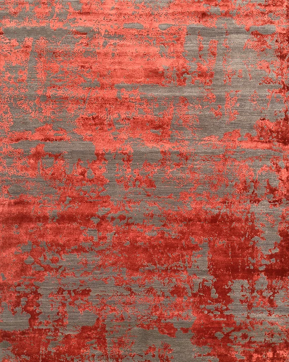 Индийский Aldo ковер №5504 309x247cm из шелка и шерсти