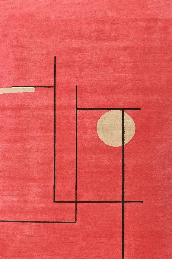 Шерстяной Индийский ковер Bauhaus №5525 277x186cm