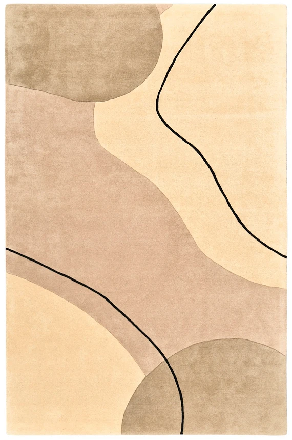 Шерстяной Индийский ковер Wooly №5560 305x200cm