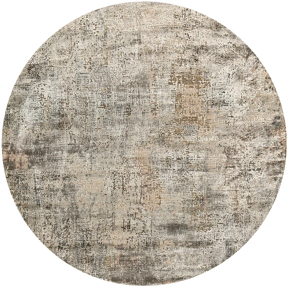 Индийский Aldo ковер №5634 184x184cm из шелка и шерсти