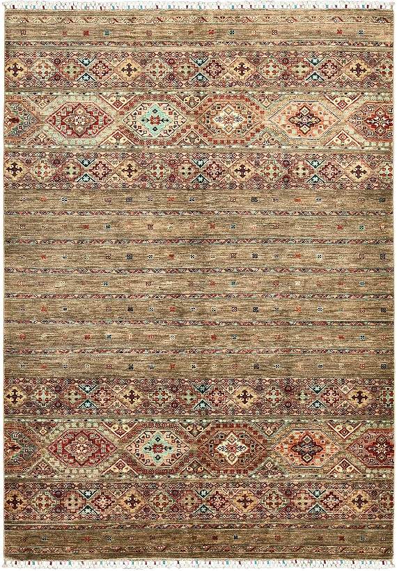 Шерстяной Пакистанский ковер Ziegler Oriental №5638 243x173cm