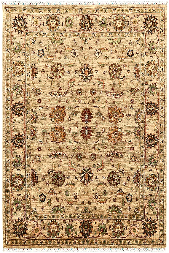 Шерстяной Пакистанский ковер Ziegler №5644 245x166cm