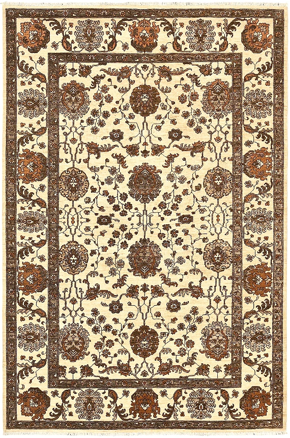 Шерстяной Пакистанский ковер Ziegler №5645 273x185cm