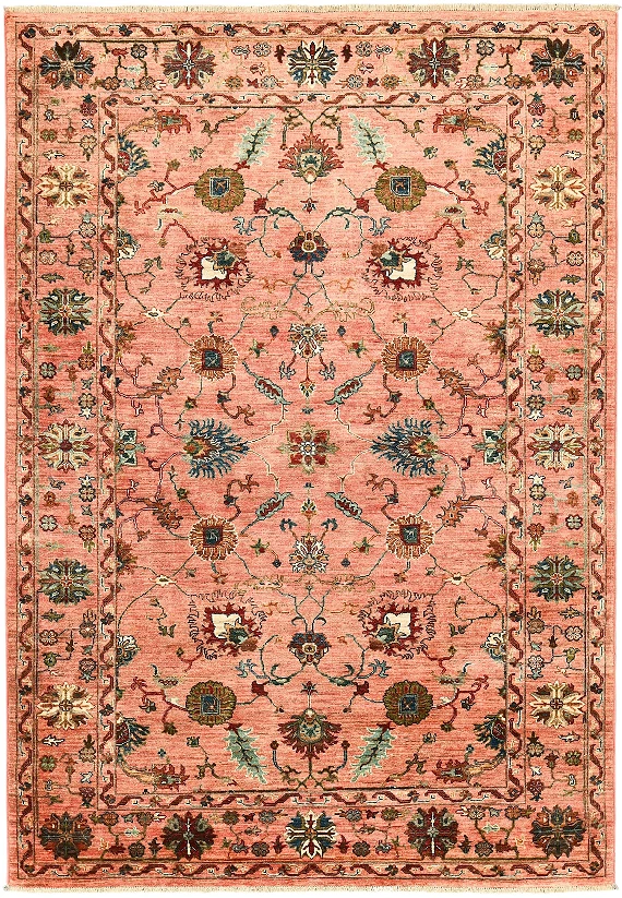 Шерстяной Пакистанский ковер Ziegler №5646 252x176cm