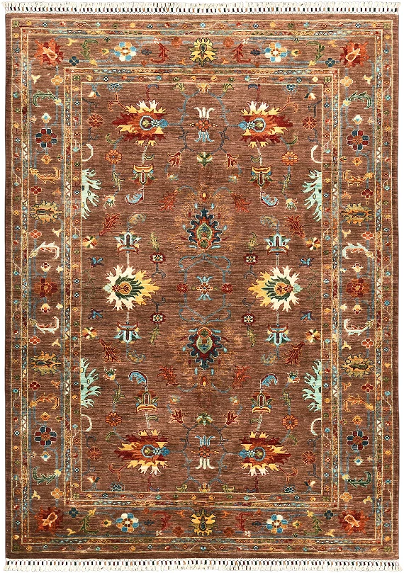 Шерстяной Пакистанский ковер Ziegler №5657 245x178cm