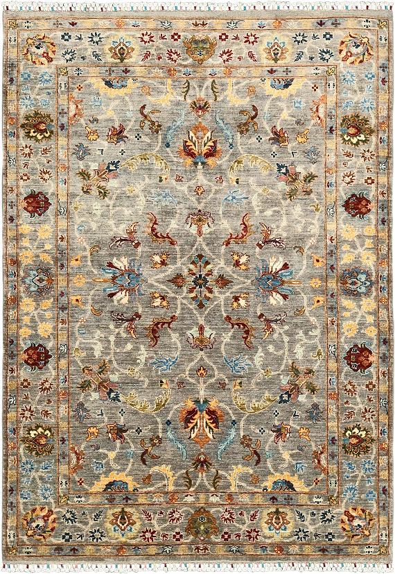 Шерстяной Пакистанский ковер Ziegler №5668 245x178cm