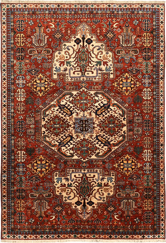Шерстяной Пакистанский ковер Baluchi №5673 248x174cm