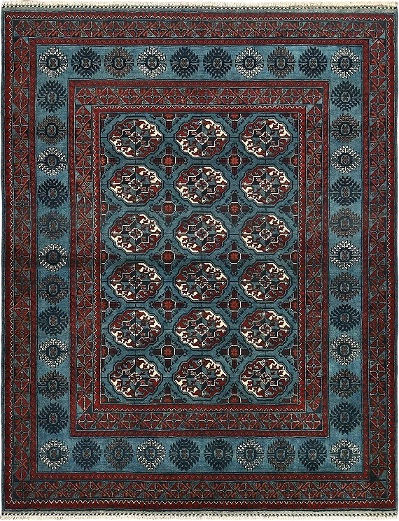 Шерстяной Пакистанский ковер Bukhara №5675 192x152cm