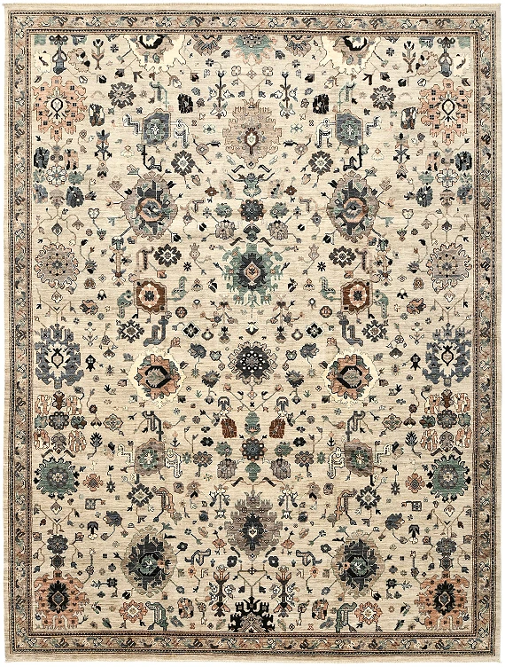 Шерстяной Пакистанский ковер Ziegler №5688 359x272cm