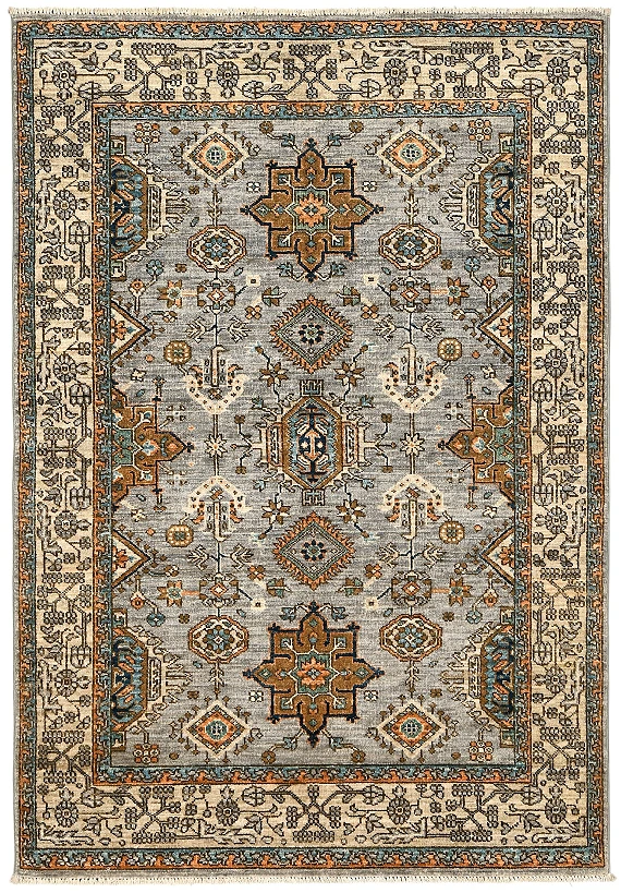 Шерстяной Пакистанский ковер Kazakh №5700 175x120cm