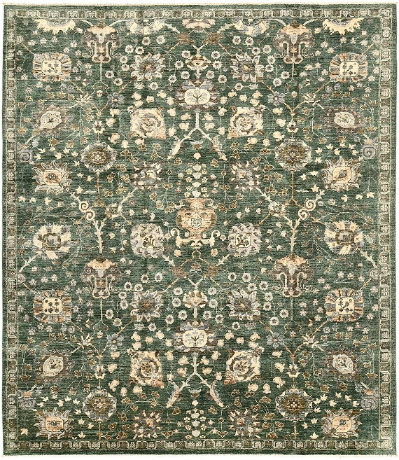 Шерстяной Пакистанский ковер Ziegler №5710 288x255cm