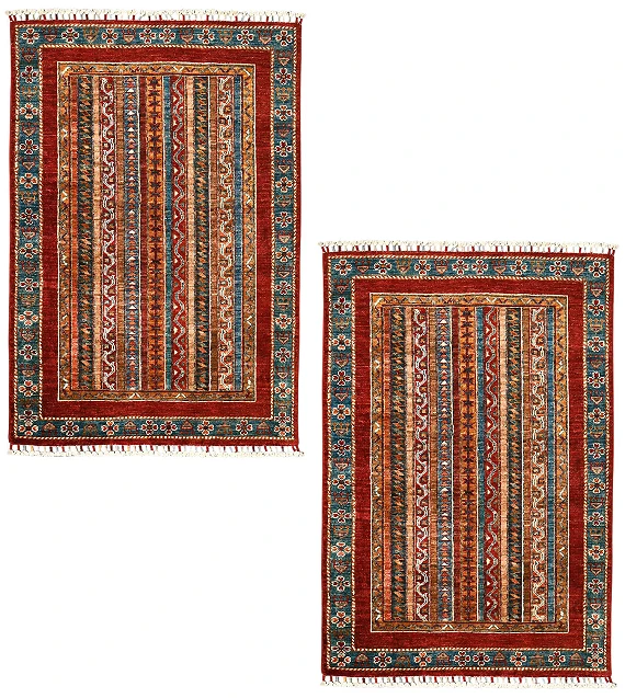 Шерстяной Пакистанский ковер Ziegler Oriental №5728 130x92cm