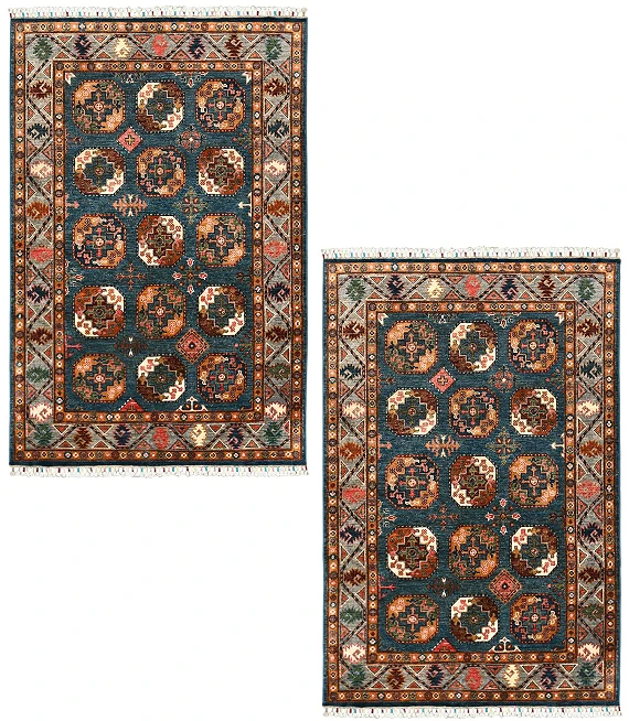 Шерстяной Пакистанский ковер Bukhara №5730 184x121cm