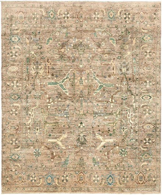 Шерстяной Пакистанский ковер Ziegler №5731 291x247cm