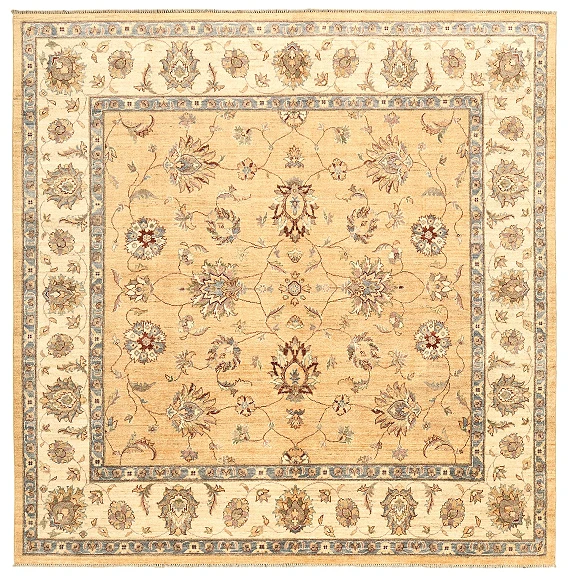 Шерстяной Пакистанский ковер Ziegler №5733 248x248cm